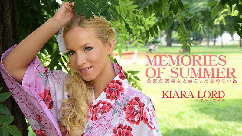 summer memories spent with a blonde yukata beauty memories of summer - chiara road
