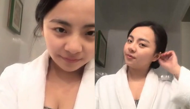 正妹直播主雪梨槍直接給粉絲看她的情趣睡衣！