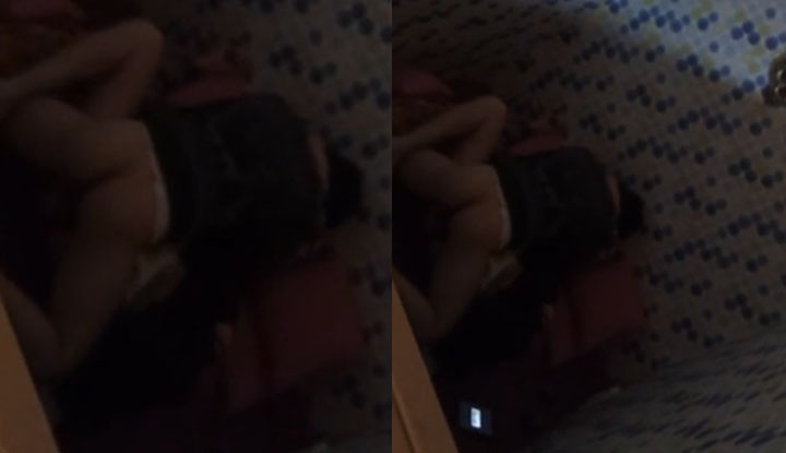 網咖包廂偷拍～小情侶忍不住了