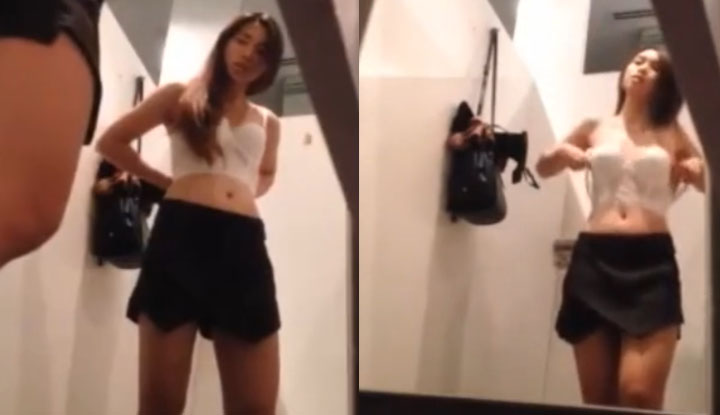 正妹更衣室被偷拍2