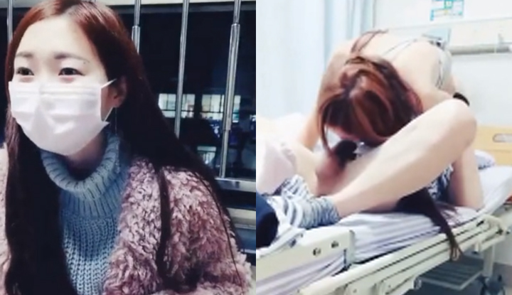 หมอบอกว่าวันนี้ออกโรงพยาบาลได้ ก็ต้องเย็ดฉลองคาเตียงคนไข้สักหน่อย