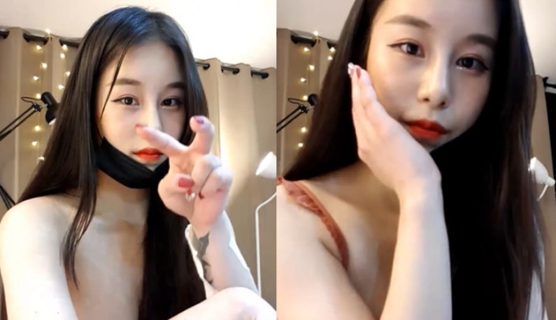 (เน็ตไอดอลเกาหลี) คุยเสียวกับคุณลุงข้างบ้าน