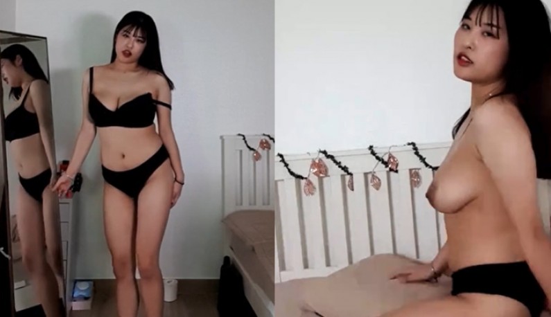 (เกาหลี)นมโตหีฟิตแบบนี้ เย็ดทุกวันไม่เบื่อแน่นอน