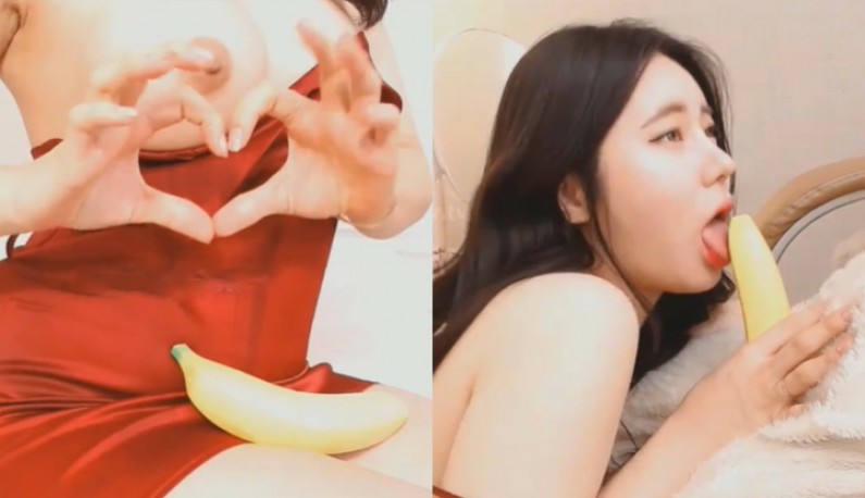 (เกาหลี)กล้วยลูกเดียวก็เสียวได้