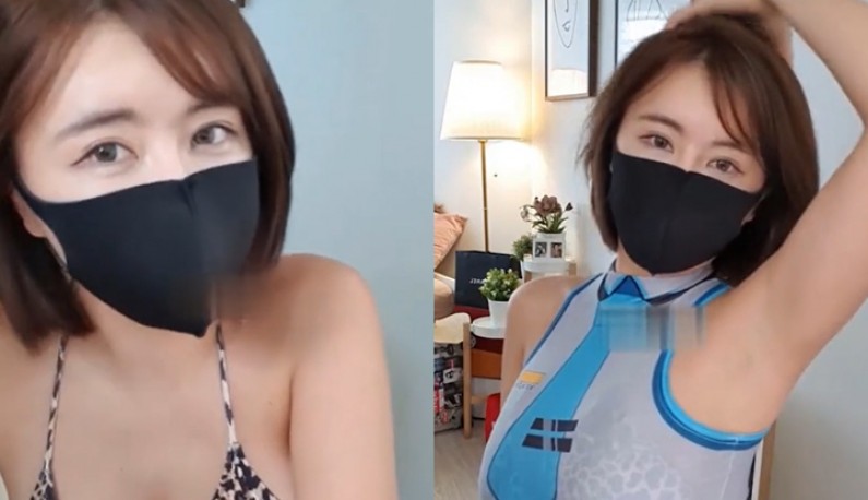 เน็ตไอดอลเกาหลีอยู่บ้านมันเปลี่ยวใจ อยากชวนพี่ชายมาเล่นเสียวด้วยกันจังเลย