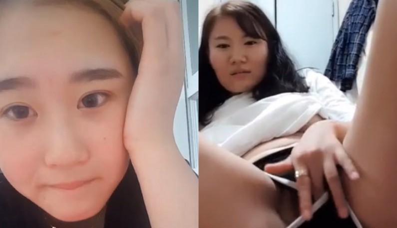 (เกาหลี)สาวน้อยข้างบ้านขี้อายไลฟ์เสียวกับเพื่อนหนุ่ม