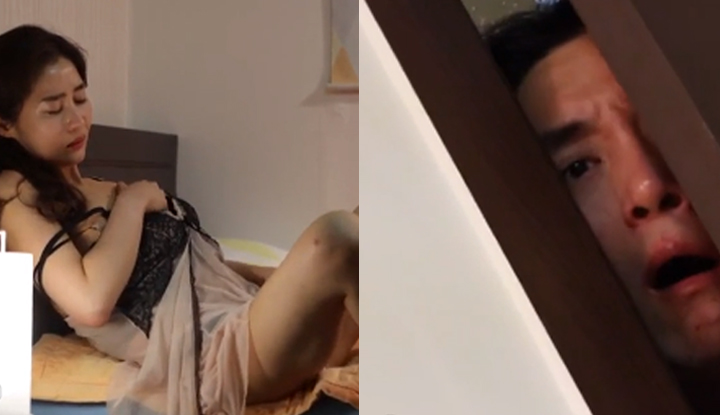 [韓國] 三級電影《Sister's Man》，喝了酒容易性奮，看到小姨子在自慰就撲了上去～