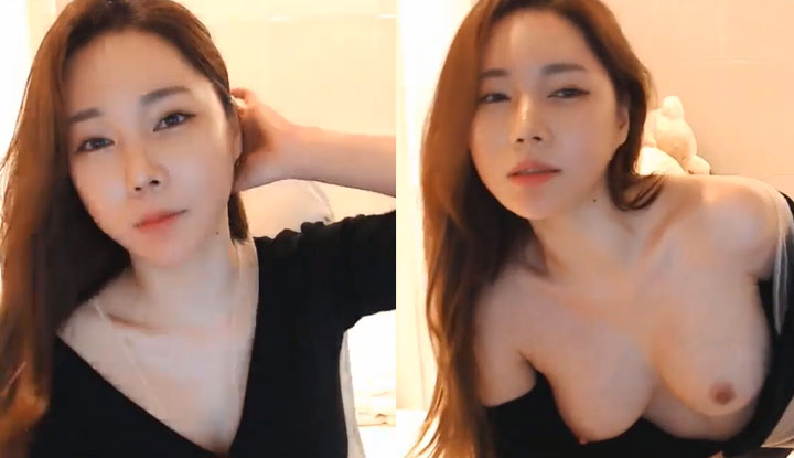  [Korea] Tempting live girl Just hearing the sound of chirping made me stiff.