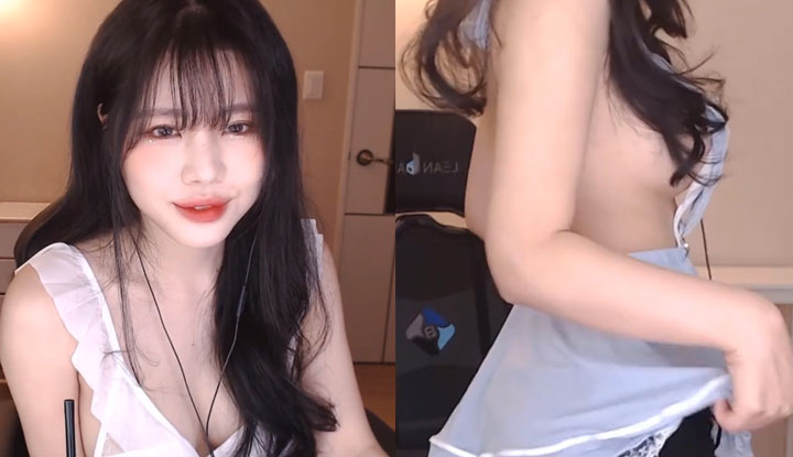 [เกาหลี] สาวเปลี่ยนหลายชุดโชว์ให้ดู