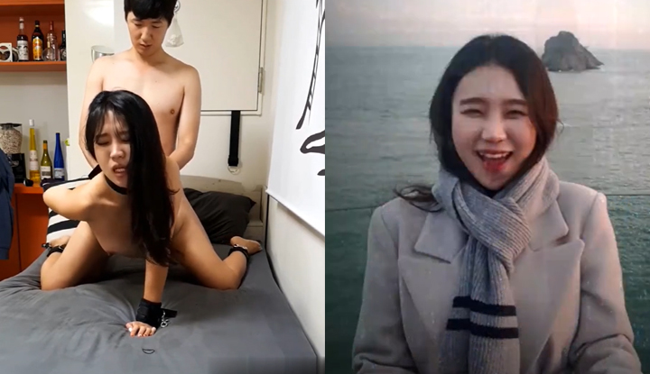 [South Korea] Mr. Kim’s latest hook-up masterpiece ~ Playing SM with a beautiful doctor in the den!