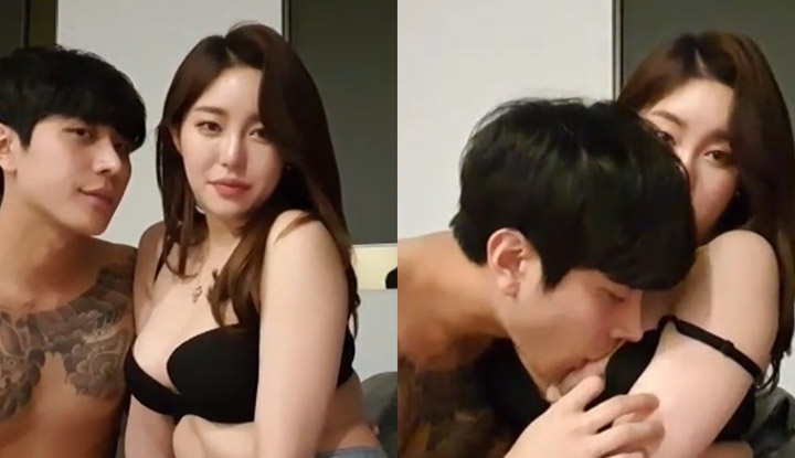 [Korea] Handsome guy who loves to lick milk~ This time I met a cheerful and open-minded girl. i enjoyed it very much