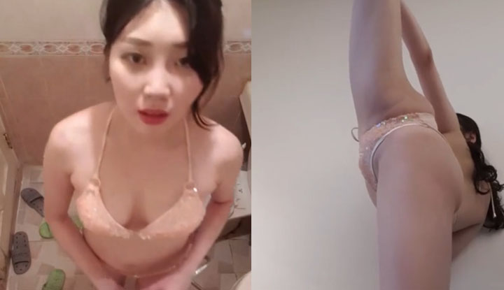 韓國網曝門事件～筋很軟的女孩一定很好操