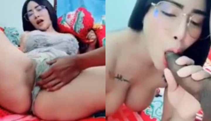 [Thailand] Touched her little pussy and accidentally turned on the lewd switch ~ The glasses beauty instantly became horny