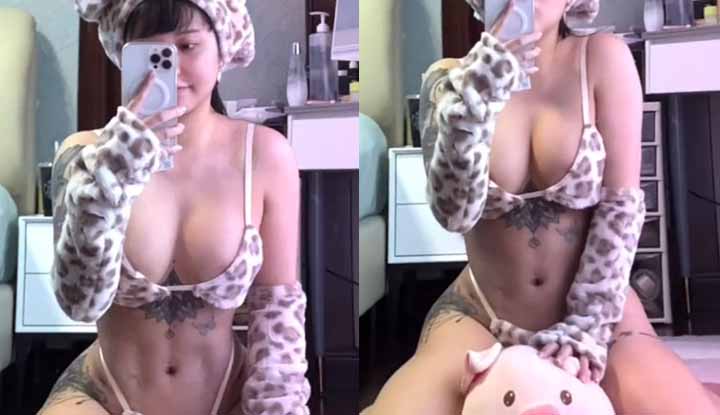 น้องเสือดาวอยากขย้ำควย