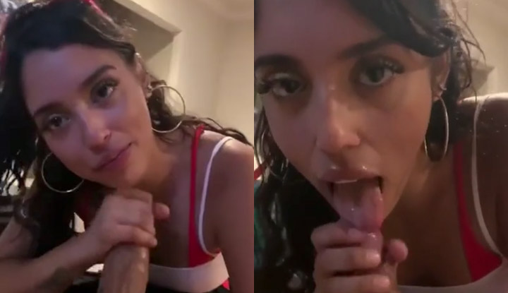 [Europe and America] There is such a beautiful girlfriend who makes the little brother so cool that he can't help but press her head~