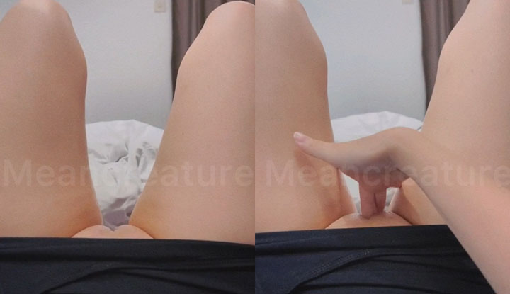 [singapore] meancreature onlyfans~playing with my own pussy on holiday, so good that i squirt