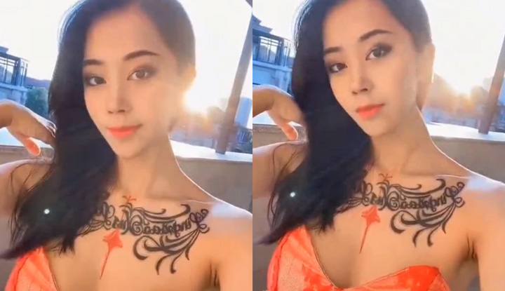 Onlyfans big breasts internet celebrity Zhang Heyu~ Do you like this new hairstyle?