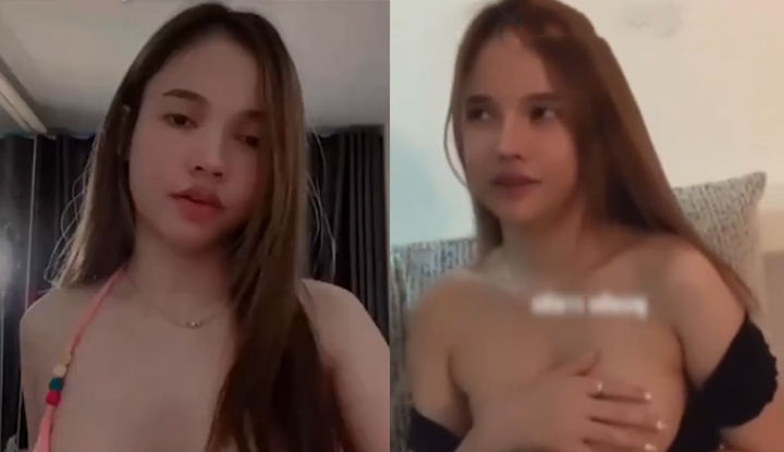 หลุดไลฟ์สดไอจีน้องอ้อน