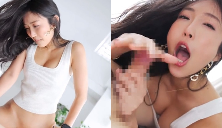 I was just about to go to sleep when my girlfriend, who was like a hungry wolf, suddenly pounced on me and devoured me. I can't satisfy this nympho more and more.