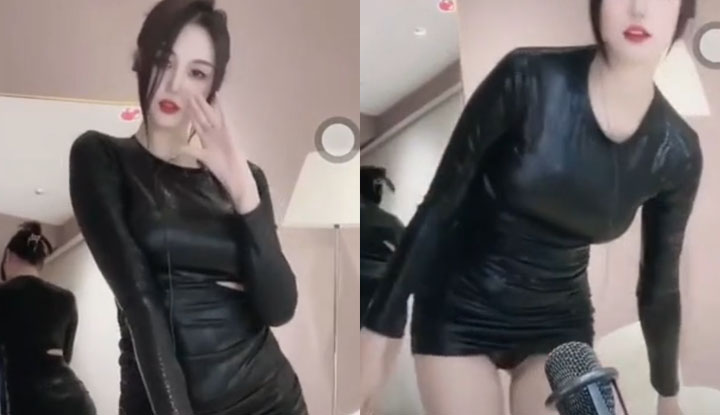 สาวสวยจาก TikTok คนหนึ่งเต้นอย่างเซ็กซี่จนทำให้เห็นชุดชั้นในโดยไม่ได้ตั้งใจ เธอไม่รู้ตัวเลยและคิดว่าตัวเองกลายเป็นคนดังในโลกออนไลน์ไปโดยปริยาย