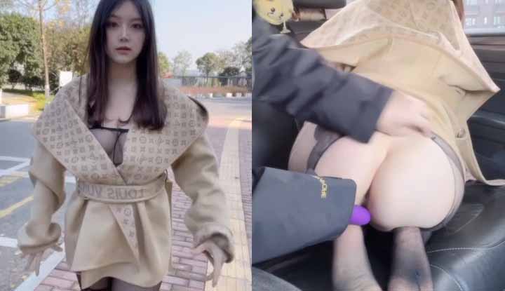 เปิดเผยได้เลยว่าสุนัขเมียเสียวมากเลย การฝึกคุณฝึกให้ได้จับจองหีที่น่าตื่นเต้นบนรถ