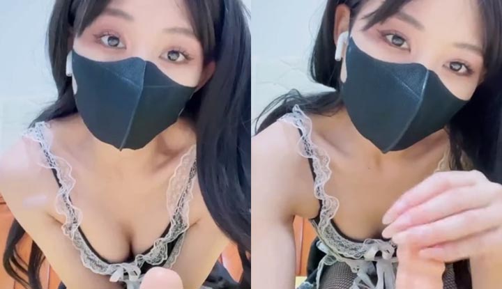 สาวสุภาพไม่สามารถหาเพื่อนแฟนเพศได้ ต้องเล่นจิ๊กโดนหลอกด้วยตัวเทียมเพื่อผ่อนคลายความเครียด