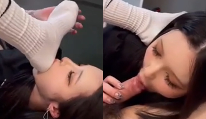 เจ้าหญิงสวยผู้มีความถนัดในการพูดสกปรก ~ ถุงเท้าที่เหม็นต้องถูกเลีย