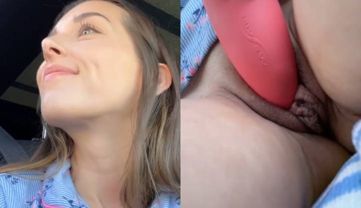 [Western] O Master, the contrast sweet abyss giant mouth lulublair~ It's normal to masturbate while driving, right?!