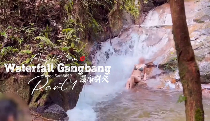 [Singapore] Couple KLCouple6699 from O Station loves to play - waterfall group sex