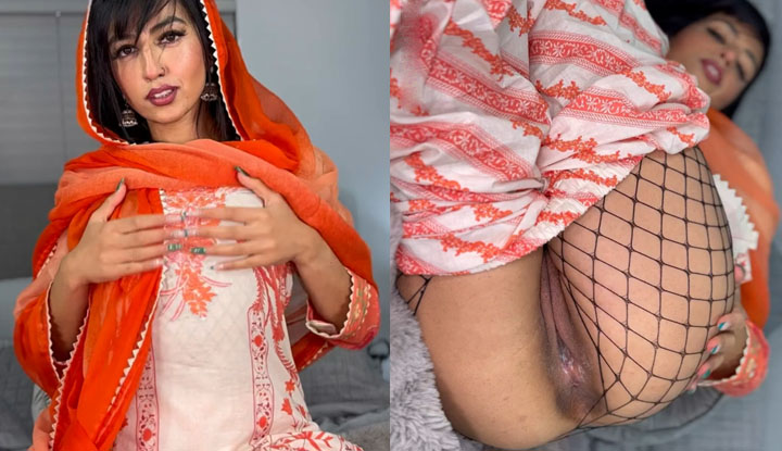 [America] OnlyFans sensation Aaliyah Yasin ~ When you're at work, your sexy wife sends you a teasing video.