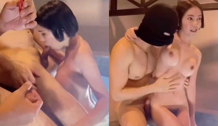 A young girl with a beautiful face and a great figure enjoys playing with many partners to fulfill her sexual desires.