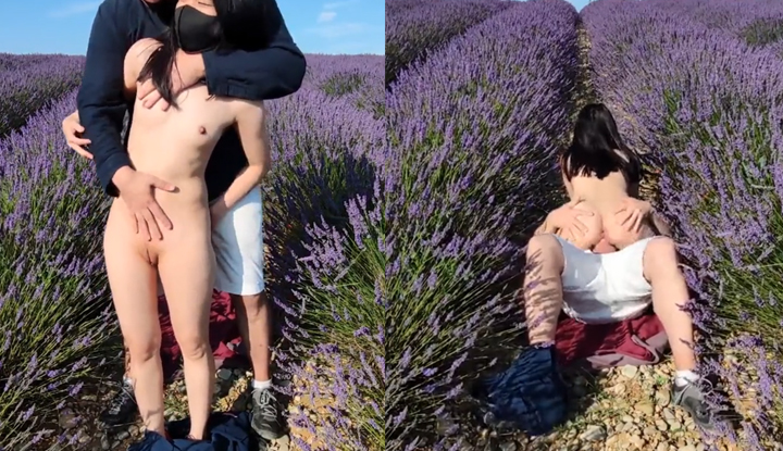 สาวสวยที่กำลังมองหาความตื่นเต้น มาที่ชนบทเพื่อมีเซ็กส์กลางแจ้งกับแฟนของเธอที่ควยใหญ่