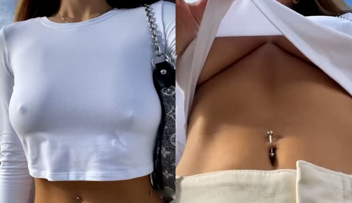 [europe and america] when sky bri walks towards you, the beautiful scenery you see