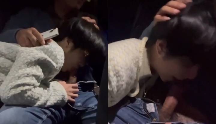 短髮女秘書為了多賺錢，願意幫老闆好好口一口
