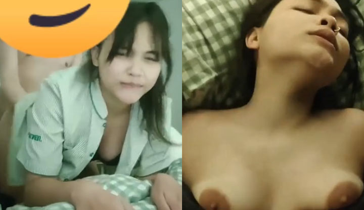 [thailand] hook up with a sexy girl with a nose ring, the big areola beauty is really sexy