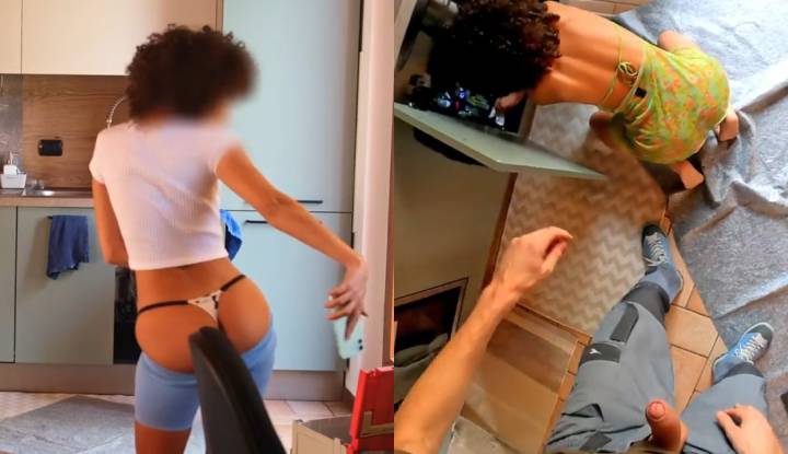 [europe and america] exposure gentlyperv ~ masturbating while the hostess is not paying attention