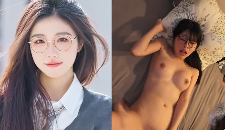 montage god chi yu's new douyin-style pmv has been leaked! a carefully selected pair of top-tier actresses wearing glasses are vigorously fucked to the beat, with a variety of beautiful breasts filling the screen!