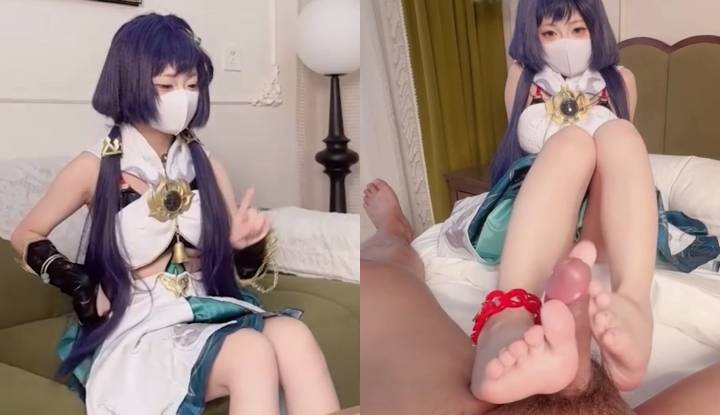 the best loli welfare girl xiao xinnai cos yunli was threatened by a maintenance worker and her bald pussy was fucked hard and cummed in continuously, leading to multiple orgasms!