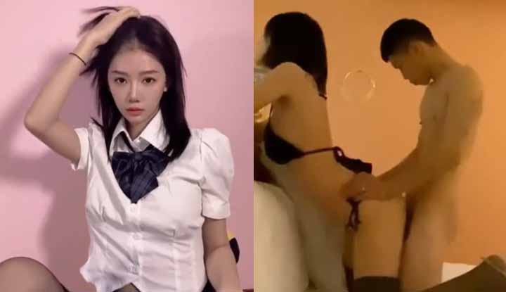 the video of the chengdu chongzhou goddess cheating on the young man was exposed. jk black silk online chat licking feet offline foot job stroking cock and inserting the white tiger fat hole!