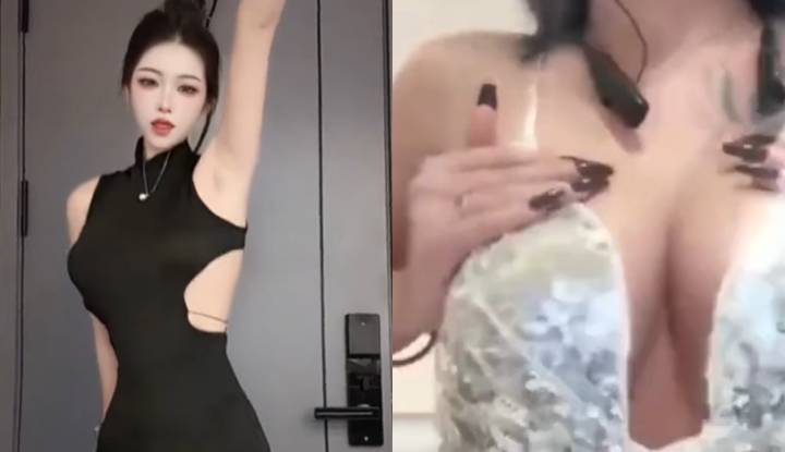 top internet celebrity beauty sister y has a large-scale naked chat and dances a sexually tense erotic dance. she makes a heart shape with her pussy and squeezes her big breasts. every frame is a heart-pounding attack!