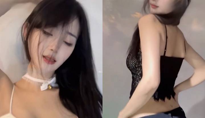 the welfare video of the high-value queen sisi on douyin has been leaked. she sticks out her tongue, licks her lips, makes seductive eyes, twists her waist and hips, and dances hotly. the temptation is overwhelming!