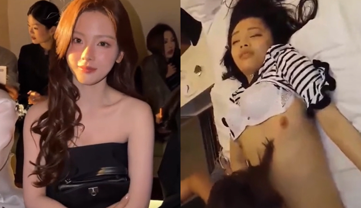 top female star koi joined fire arrow boys 101 from the beginning: was set by the executives internally for the secret rules - insert the tube into the pussy, fuck outside and cum inside! 2