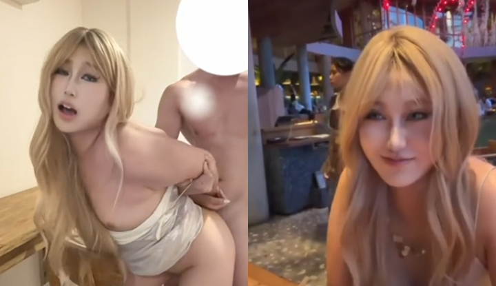 เซเลบริตี้อินเทอร์เน็ต Xiaomimi ถูกชายกล้ามโตในต่างประเทศเข้าหาและขอถอนเงิน