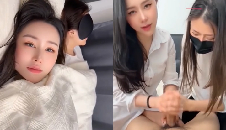 new high-quality content from internet star mi mengla leaked: her boyfriend couldn't resist and fucked her while she was sleeping next to her. the sleeping girl woke up after being aroused by his dick and was so stimulated she ejaculated!