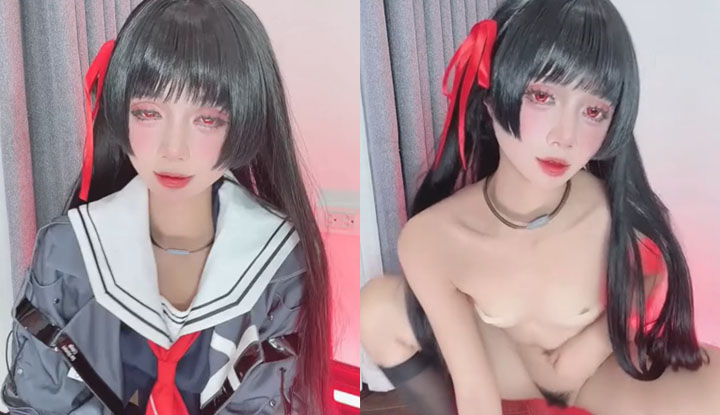 [vietnam] popular internet celebrity poppachan's new custom cosplay of chisaki narumi's tall figure exudes an alluring and seductive glow!