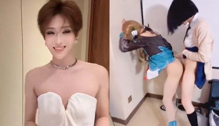 tiktok influencer with 3 million fans, ts, 'my little brother is awake!' live stream goes viral! shocking! hiv medication tenofovir alafenamide found on a dressing table, ejaculation inside on a public bus, leaked porn video!