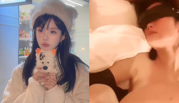 tiktok influencer 'peach talayluek', with 4 million followers, is being praised for her scorching hot live stream, showing off her body and masturbating while mimicking a gang rape by four men in a highly intense moment. her shameless and lewd display has caused countless netizens to go crazy!
