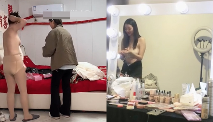 hidden camera photography studios have become a sneaky trend! brides changing into wedding dress shops across the country, showing off their breasts, and secretly watching their vaginas – from virgins to sexy wives – everything is being captured on camera! the sacred wedding venues have become pornographic film sets!