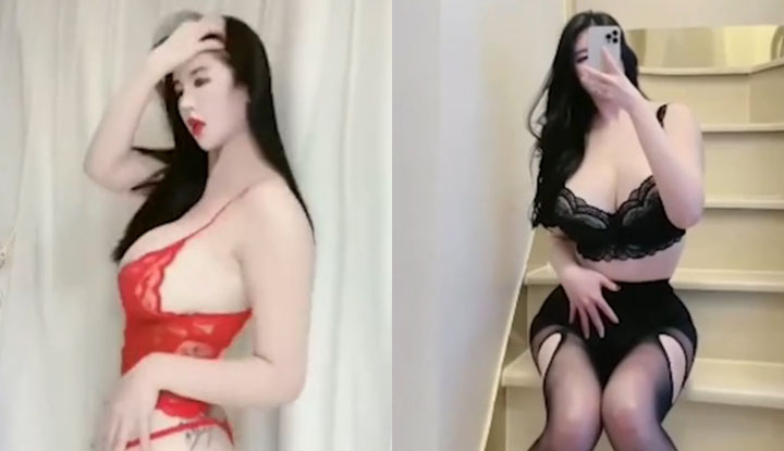 คลิปวิดีโอรวมล่าสุดของ Zhu Xiaoqi อินฟลูเอนเซอร์สาวอกโตจาก Douyin ที่มีผู้ติดตาม 2.6 ล้านคน ได้โพสต์ลงใน WeChat Moments โดยเธอโชว์รูปร่างอวบอิ่มและหน้าอกใหญ่ พร้อมวิดีโอช่วยตัวเองจากหลายมุม!