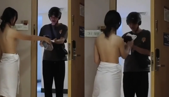 การแข่งขันรายวัน [แข่งรับเดลิเวอรี่เปลือย] ยินดีต้อนรับชาวเน็ตทุกท่านมาร่วมรีวิวและส่งผลงาน 5